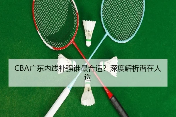 CBA广东内线补强谁最合适？深度解析潜在人选